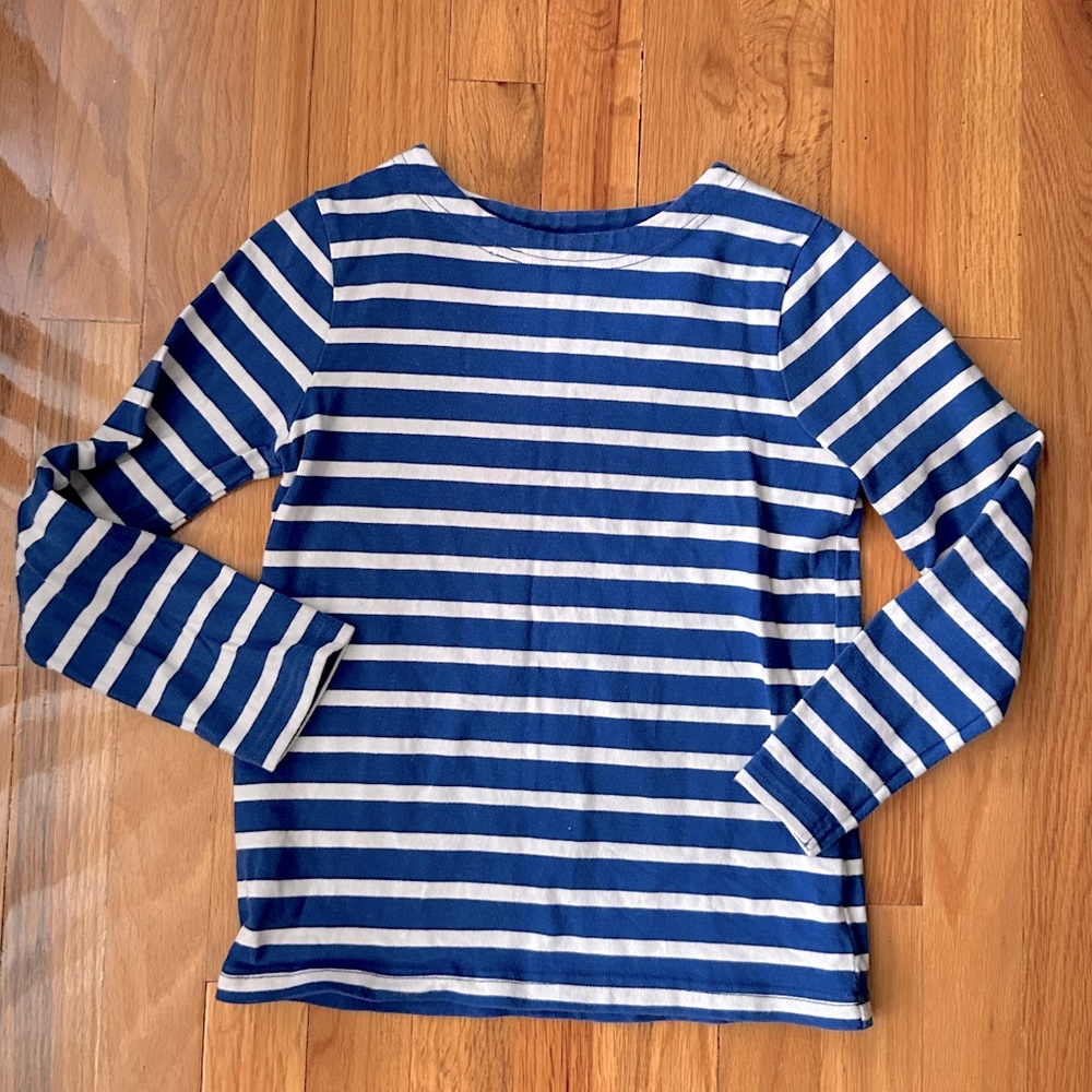 Mini Boden Striped Shirt Size 7/8